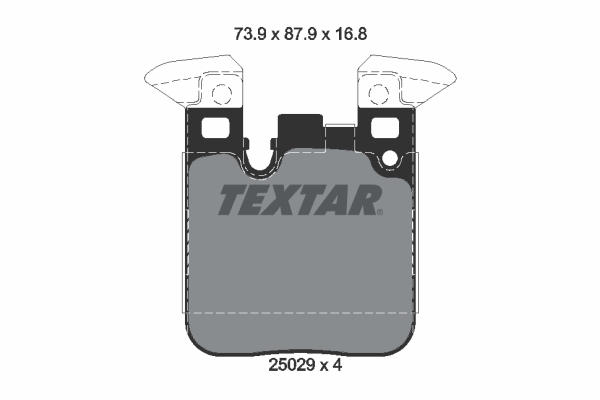 Remblokset Textar 2502901