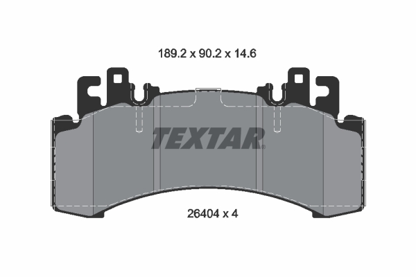 Remblokset Textar 2640401