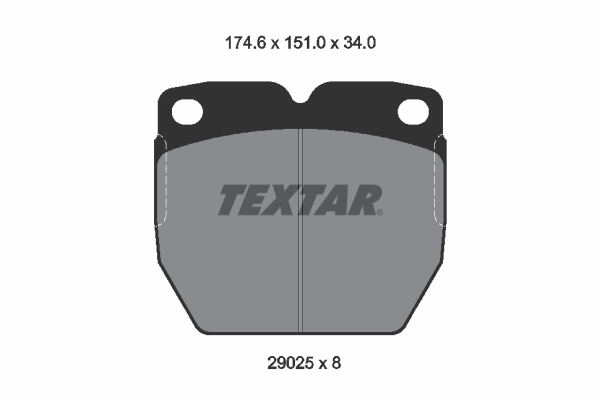 Textar Remblokset 2902501
