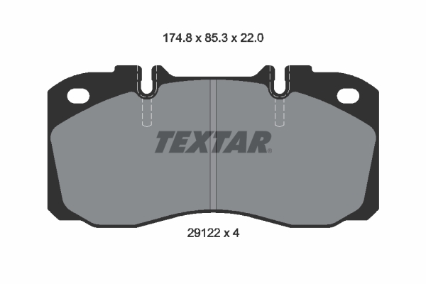 Textar Remblokset 2912204
