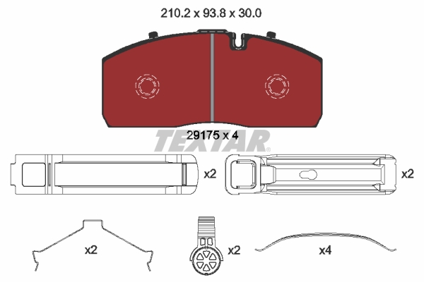 Textar Remblokset 2917504