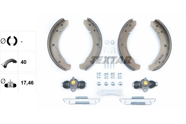 Textar Remschoen set 83007800