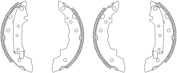 Remschoen set Textar 83026400