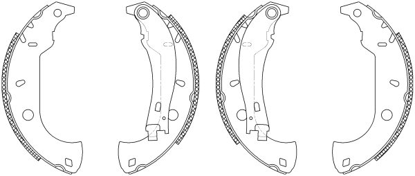 Remschoen set Textar 83037004