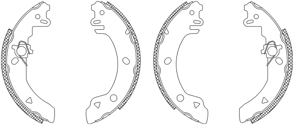 Remschoen set Textar 83042000