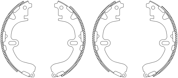 Remschoen set Textar 83043100