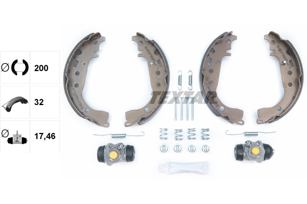 Textar Remschoen set 83053501