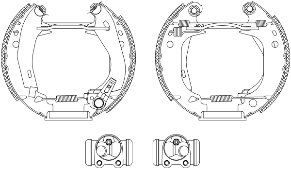 Remschoen set Textar 84030300