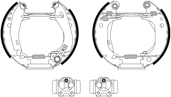 Remschoen set Textar 84030301