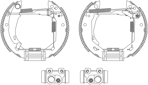 Remschoen set Textar 84031200