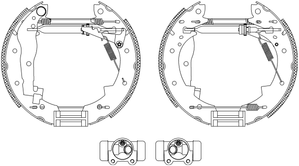 Remschoen set Textar 84033800