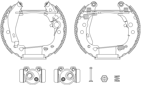 Remschoen set Textar 84038000