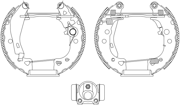 Remschoen set Textar 84038001