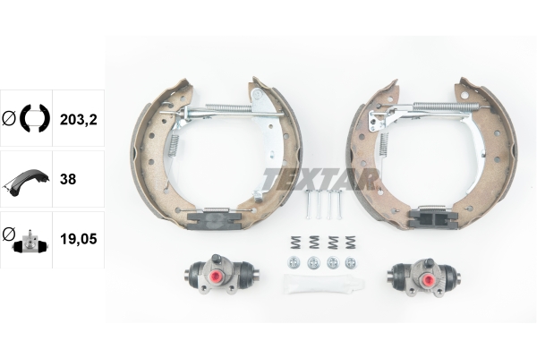 Textar Remschoen set 84048000