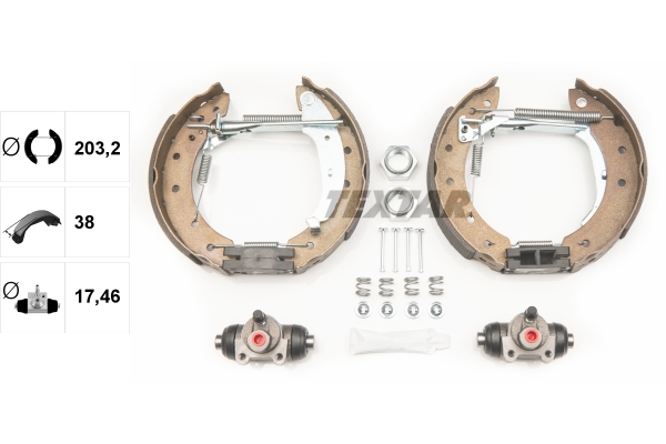 Textar Remschoen set 84048002
