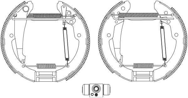 Remschoen set Textar 84052400