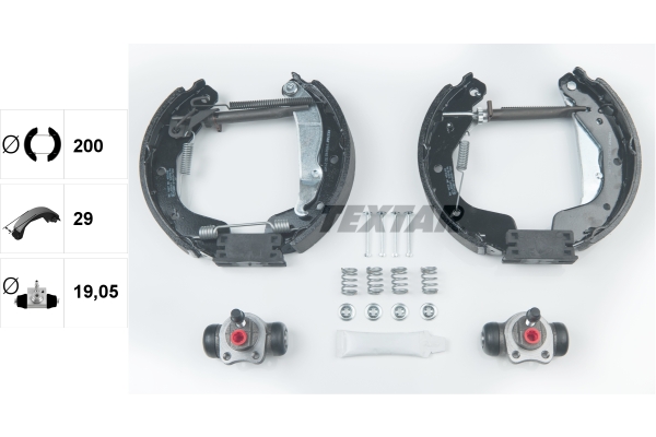 Textar Remschoen set 84058100