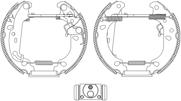 Remschoen set Textar 84060000