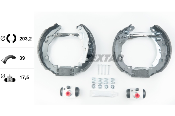 Textar Remschoen set 84060200
