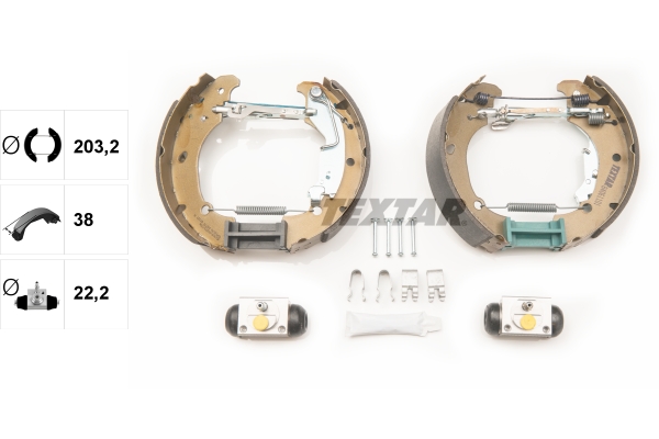 Textar Remschoen set 84061101