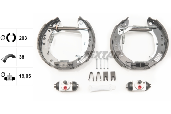 Textar Remschoen set 84068800
