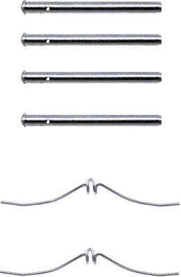 Rem montageset Textar 82027300