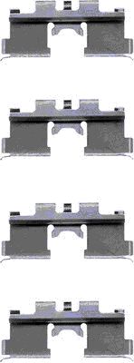 Rem montageset Textar 82027600