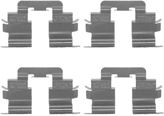 Rem montageset Textar 82058600