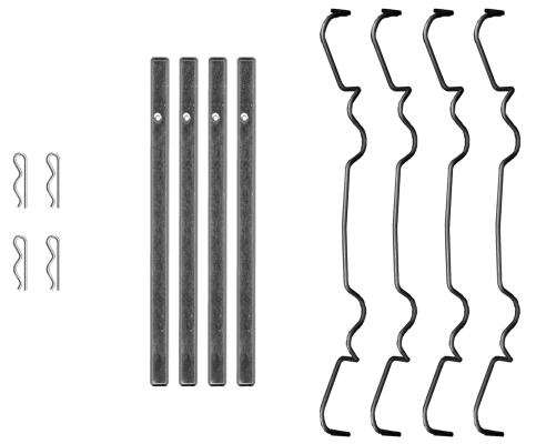 Rem montageset Textar 82079101