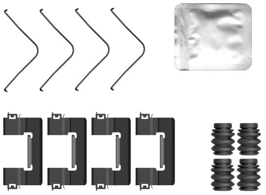 Rem montageset Textar 82560600