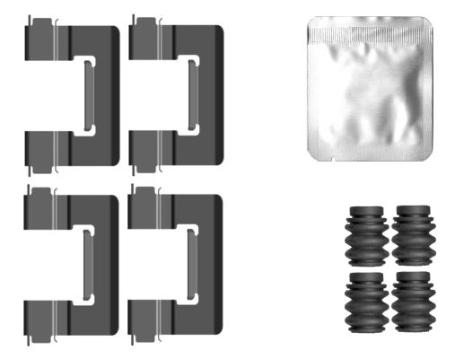 Rem montageset Textar 82560700