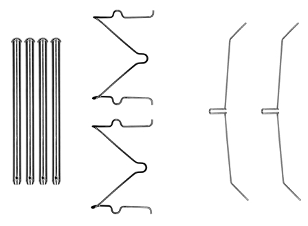 Accessoireset, schijfremblok Textar 82564300