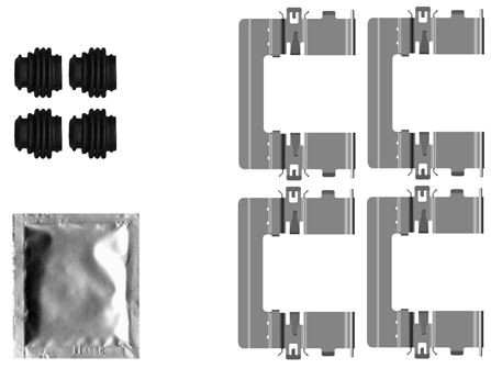 Accessoireset, schijfremblok Textar 82564400
