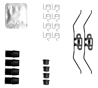 Accessoireset, schijfremblok Textar 82564600