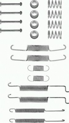 Rem montageset Textar 97000600