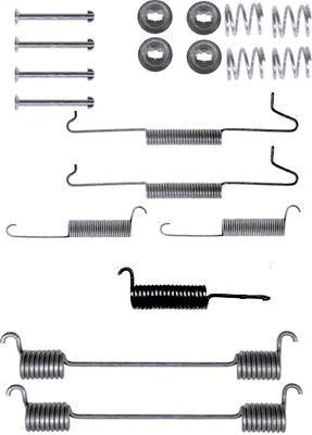 Rem montageset Textar 97004400