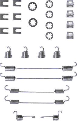 Rem montageset Textar 97005000