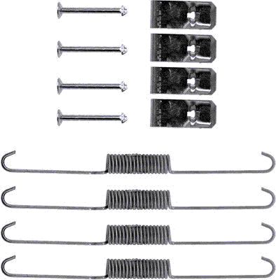 Rem montageset Textar 97008900