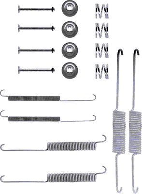 Rem montageset Textar 97010600