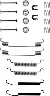 Rem montageset Textar 97010700