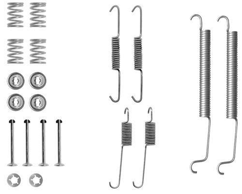 Rem montageset Textar 97012000