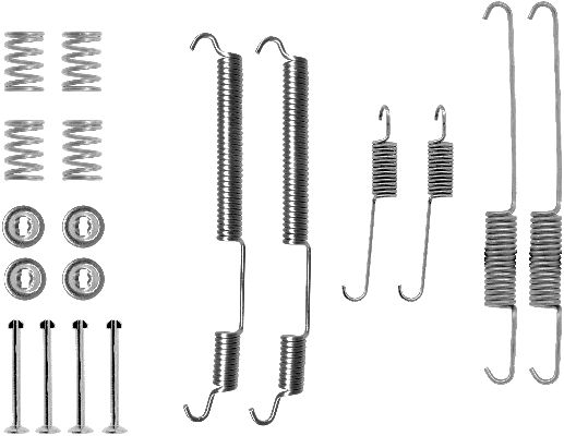 Rem montageset Textar 97013800