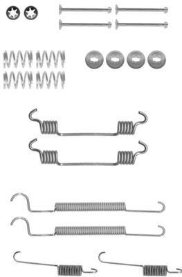 Rem montageset Textar 97033200