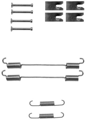 Rem montageset Textar 97034000