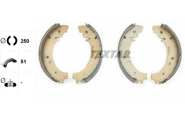 Textar Remschoen set 91029100