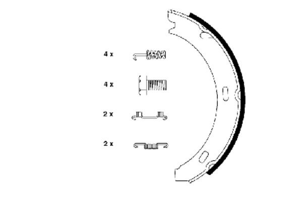 Remschoen set Textar 91032800