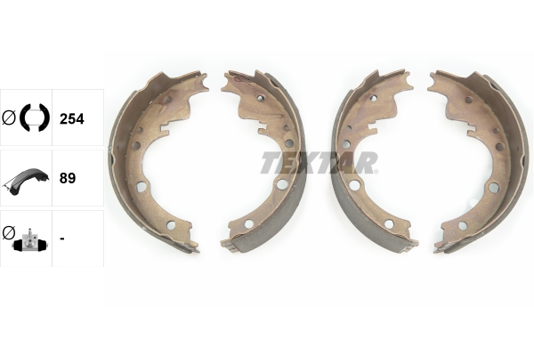 Textar Remschoen set 91033600