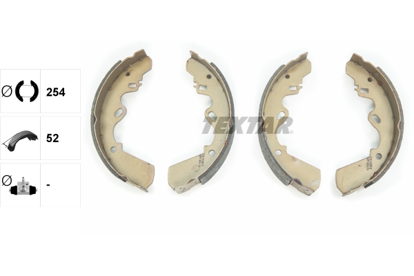 Textar Remschoen set 91034800