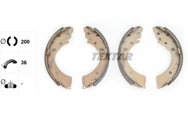 Textar Remschoen set 91039601