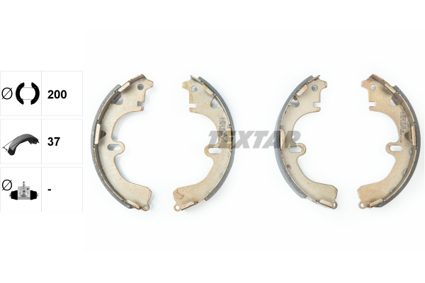 Textar Remschoen set 91043200